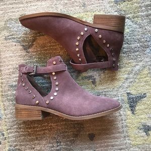 Studded Ankle Boots - size 9